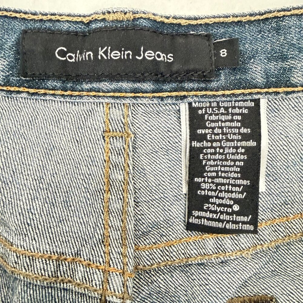 Calvin Klein Jeans Flare Blue - Women's 8/32 - (WB94A22) - Picture 9 of 9